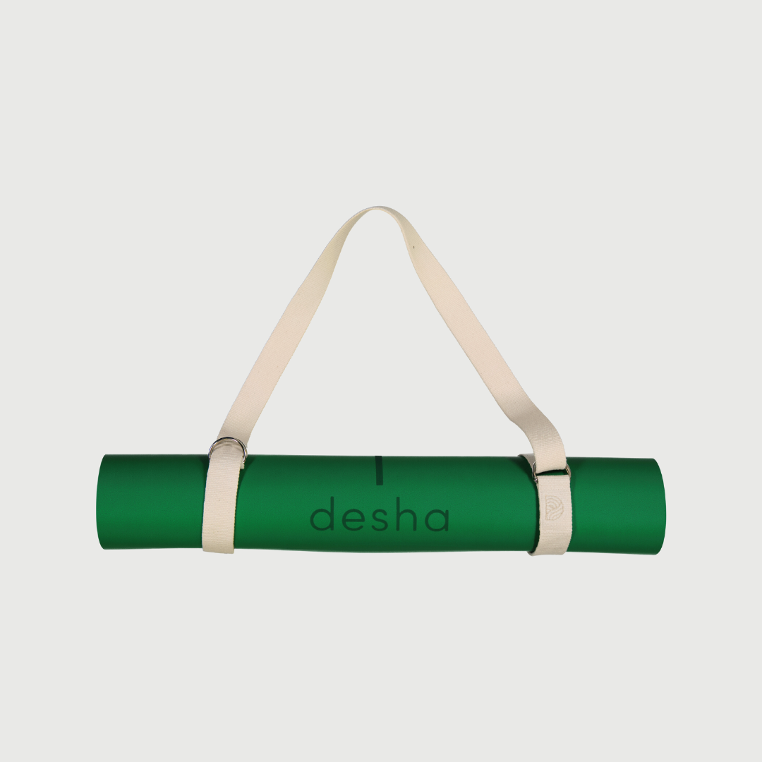 Yoga strap + mat carrier ~ Natural