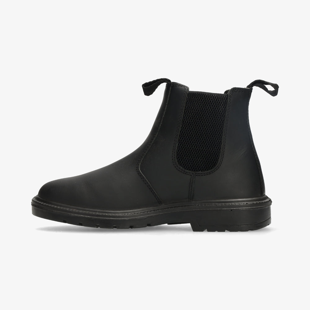 Men's Durable Leather Hi-Tec Angus Comfort Slip-On Boot for Everyday Wear