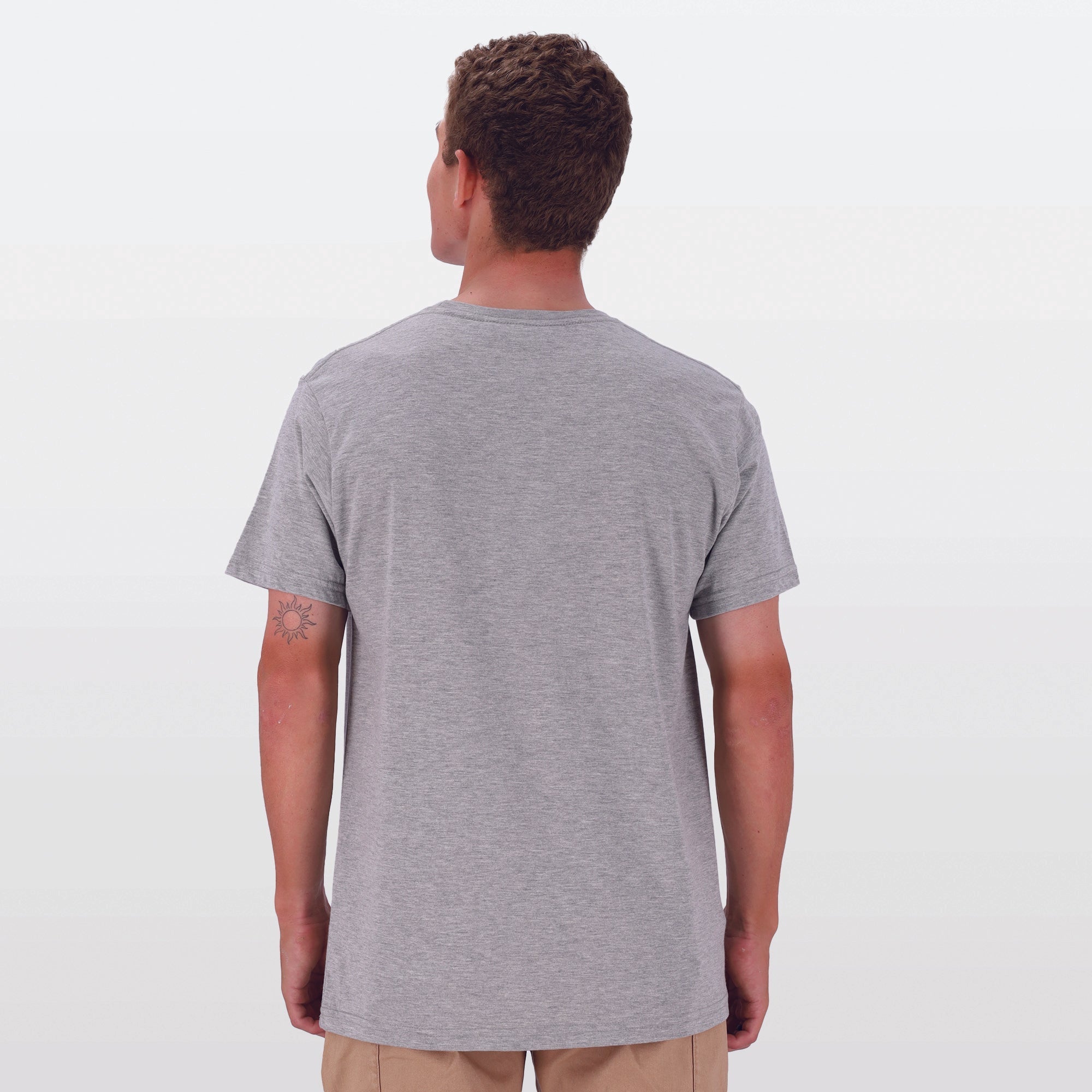 Salomon Men's Old Racer II Cotton Logo Tee - Comfortable Regular Fit