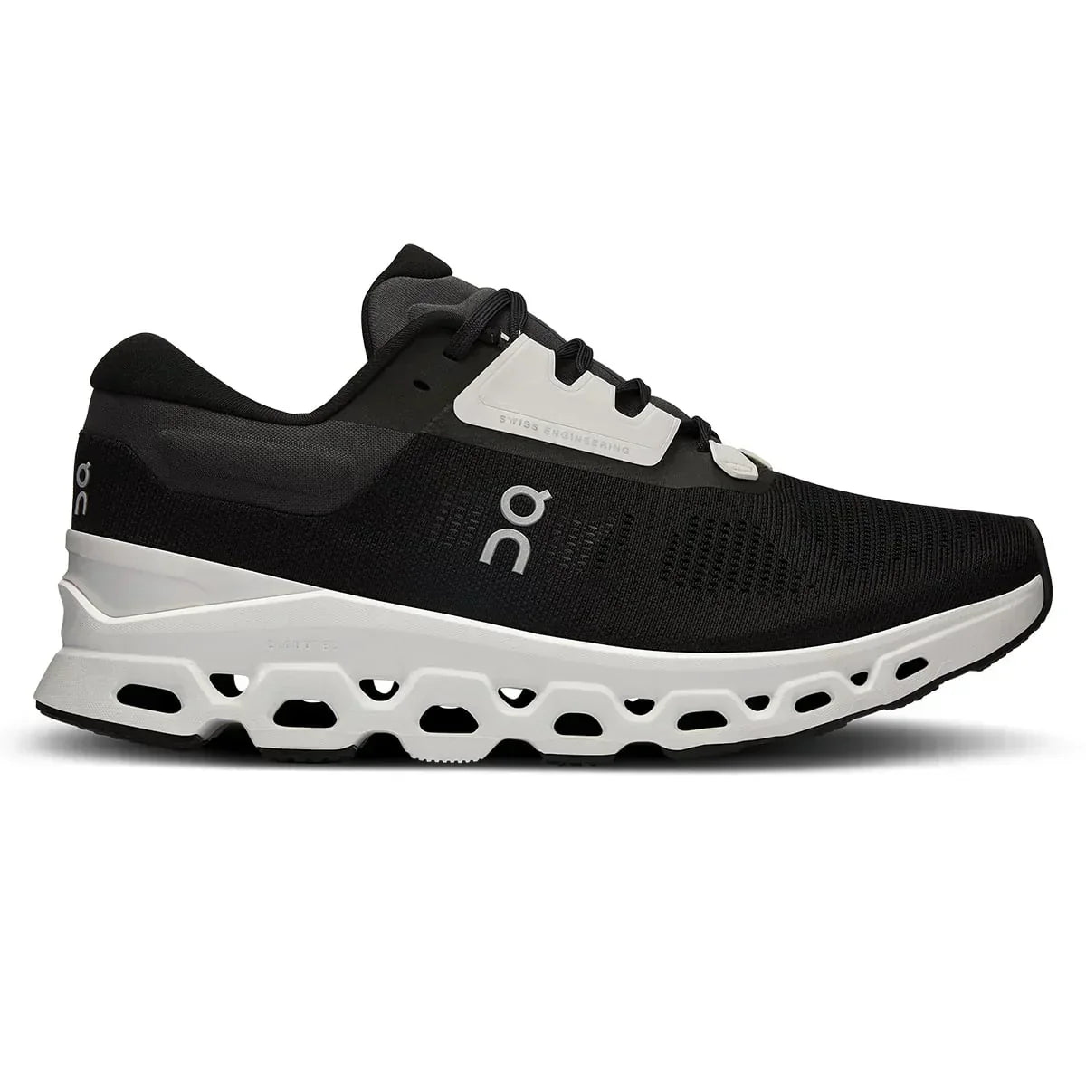 On Cloudstratus 3 Black | Frost Women