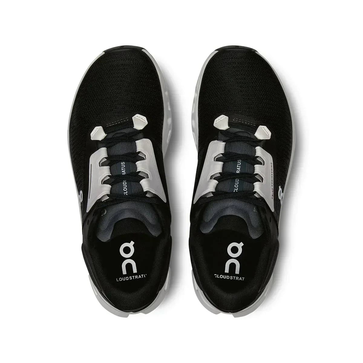 On Cloudstratus 3 Black | Frost Women