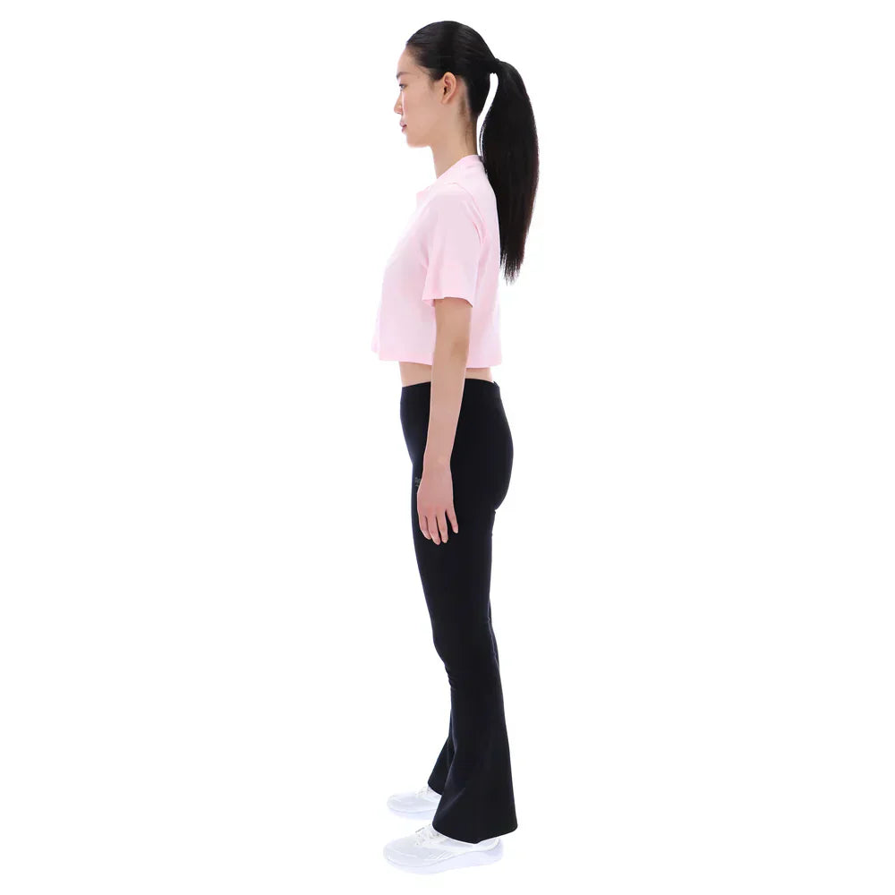 Faye Logo Print Flared Pant