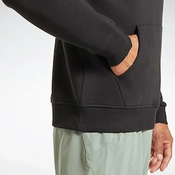 Identity Fleece Stacked Logo Pullover Hoodie (4)