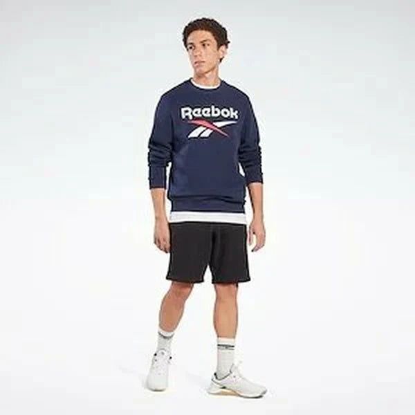 Identity Fleece Stacked Logo Sweatshirt