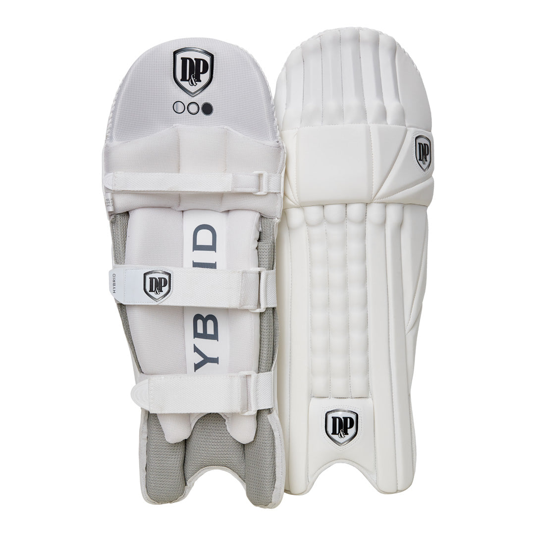 D&P Hybrid Batting Pads – White