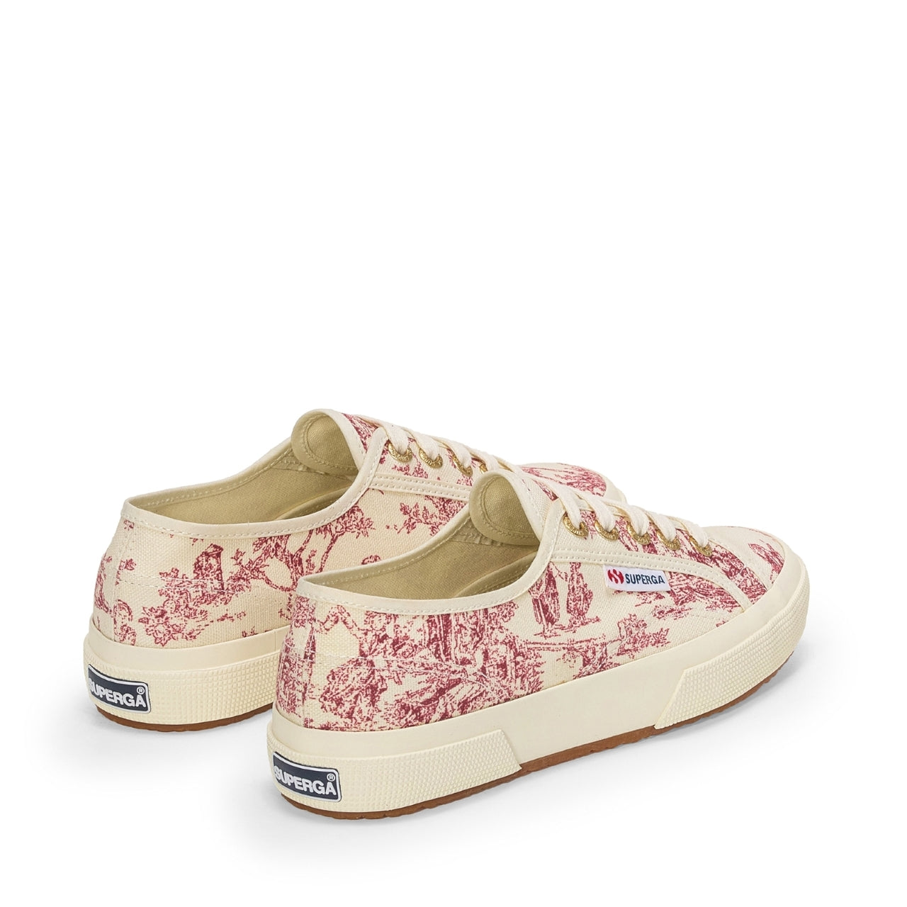 2750 TOILE DE JOUY - BEIGE NATURAL RED