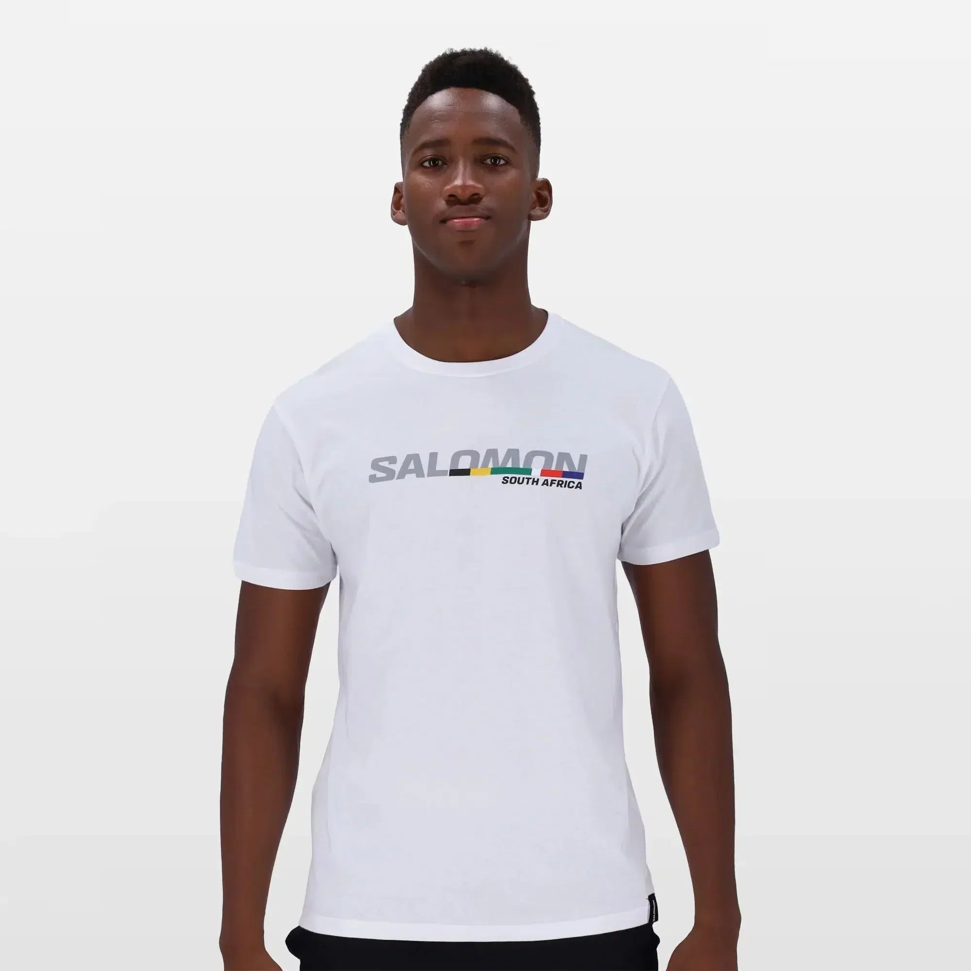 Salomon South Africa Men's Cotton Graphic Tee Shirt for Casual Comfort