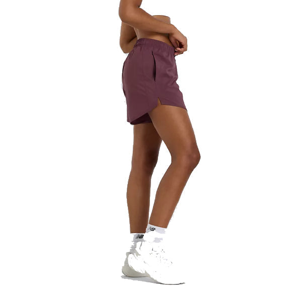 New Balance Sport Essentials Short 5" Faded Plum