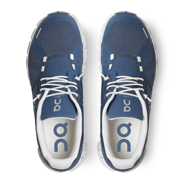 On Cloud 5 Denim | White