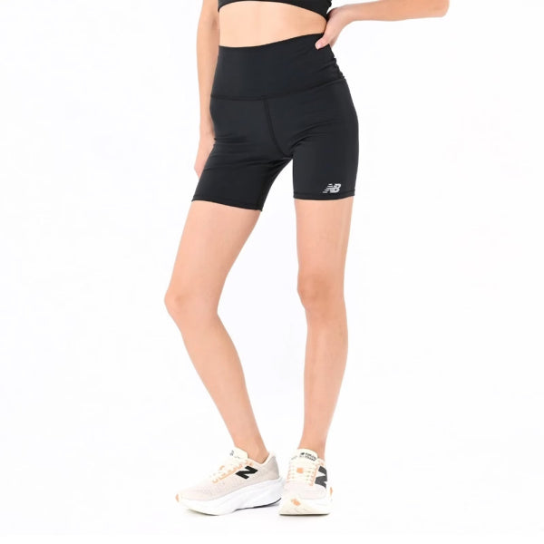 New Balance Harmony 6 Inch High Rise Short Black