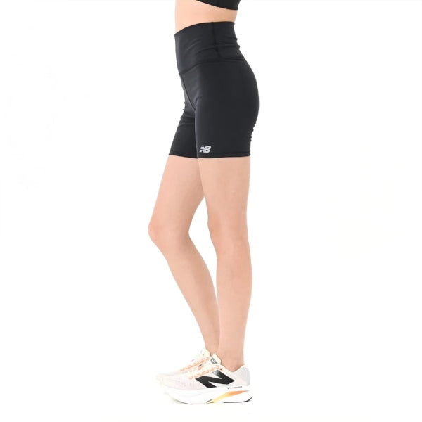 New Balance Harmony 6 Inch High Rise Short Black
