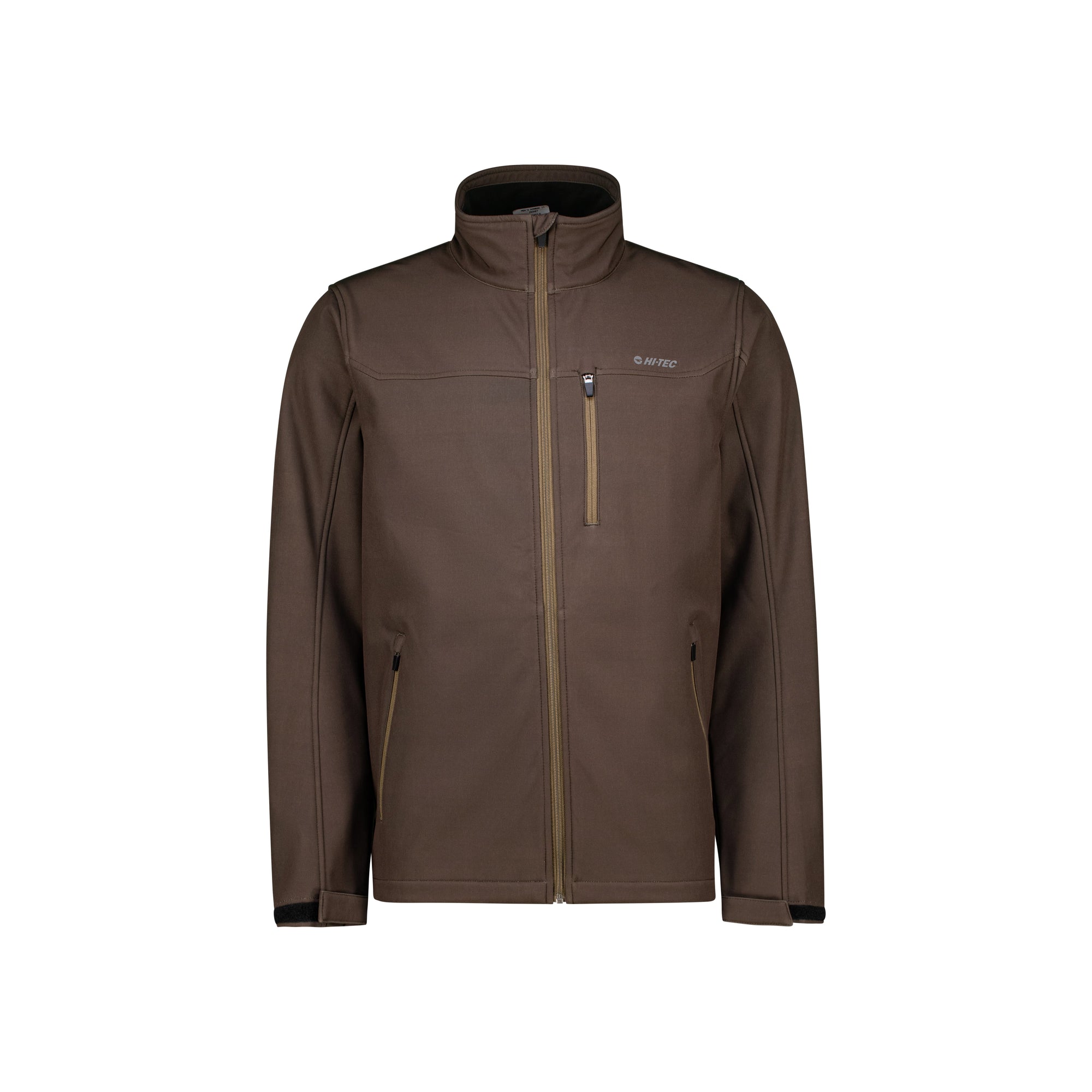 Hi-Tec Men's Konrad II Water-Repellent Softshell Jacket with Microfleece Lining