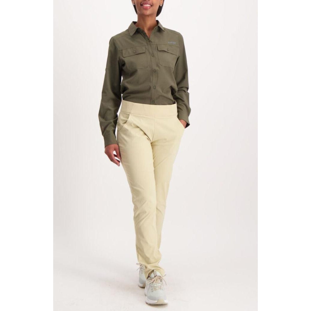 Hi-Tec Women's Durable Outdoor Explorer Pants with Elastic Waist
