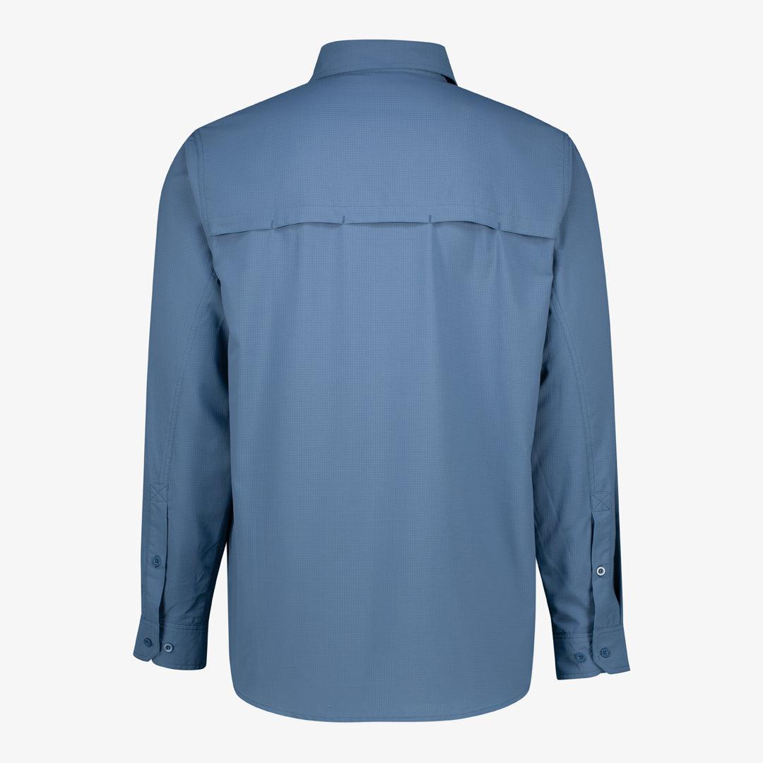Hi-Tec Men's UV50 Quick-Dry Stretch Long Sleeve Outdoor Bush Shirt
