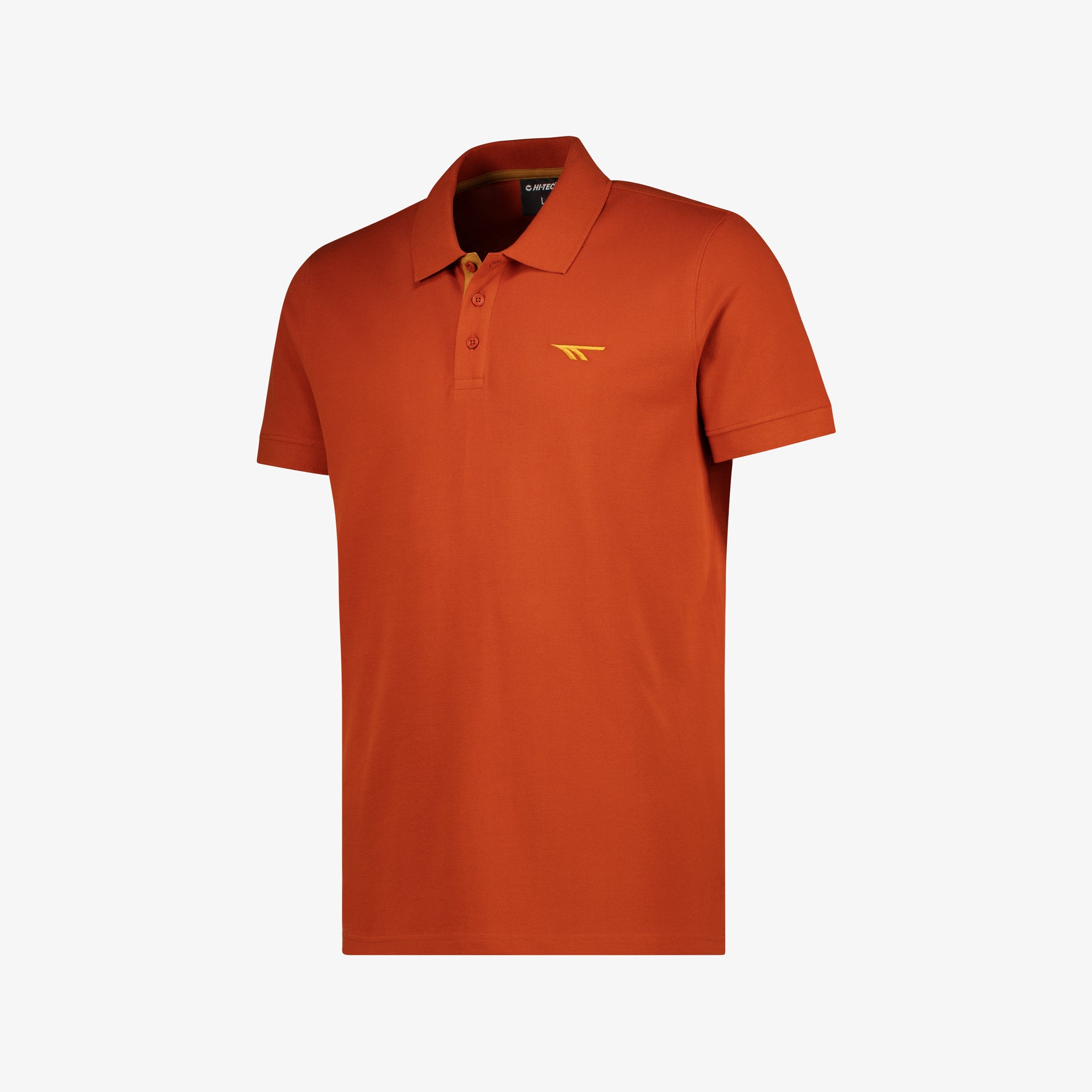 Hi-Tec Men's 100% Cotton Pique Polo Shirt - Breathable, Smart-Casual Style