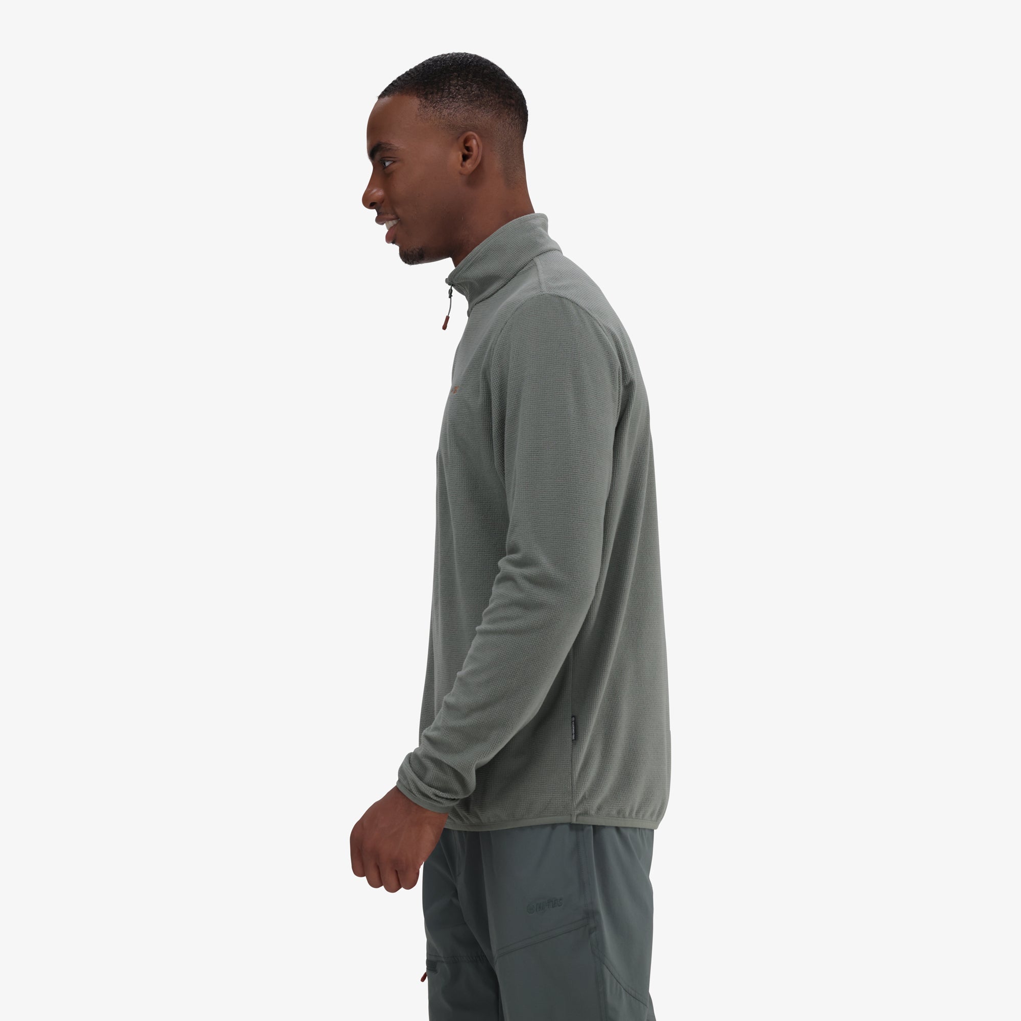 Hi-Tec Men's Tech 1/4 Zip Fleece: Warm, Performance Mid-Layer for Adventure