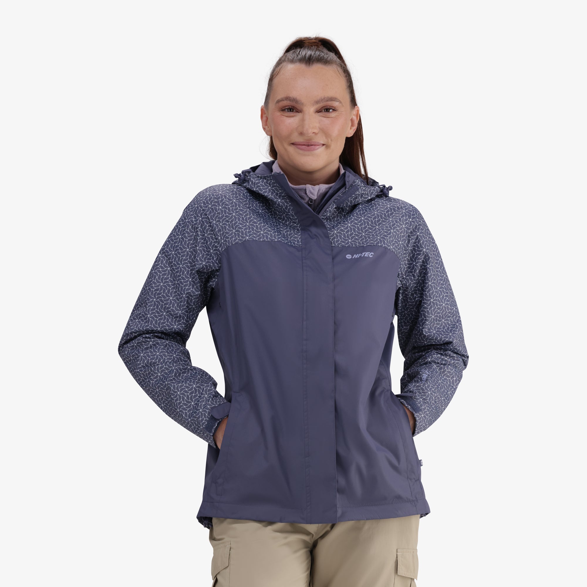 Hi-Tec Women's Lightweight Vapour Hooded Jacket - Casual Outdoor Comfort