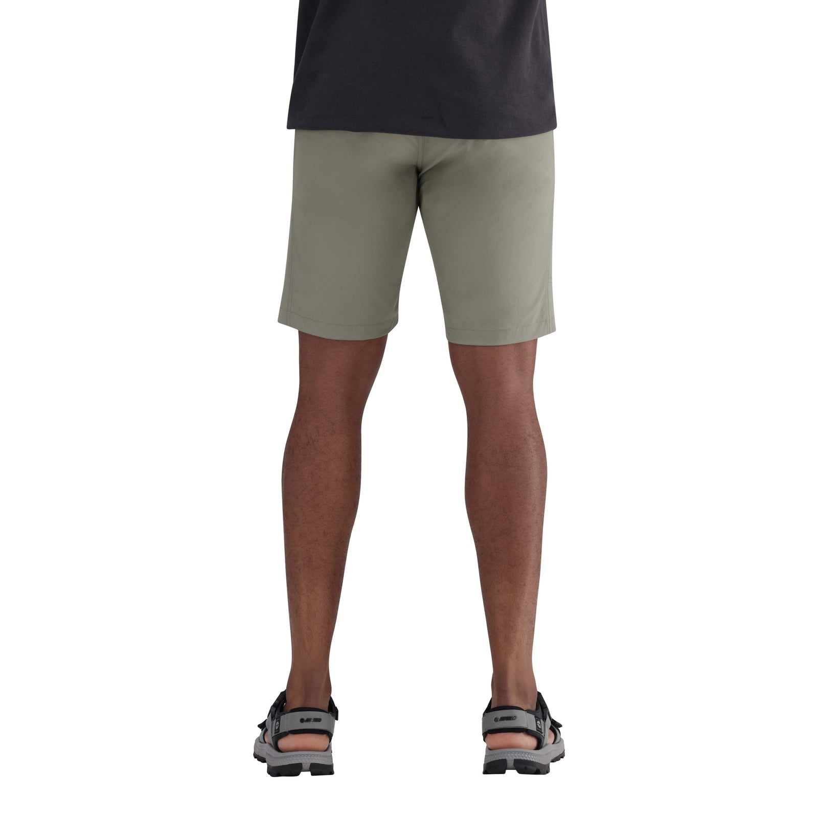 Hi-Tec Venture Men's Performance Shorts: 4-Way Stretch, UV50, Quick-Dry, Zipped Pockets