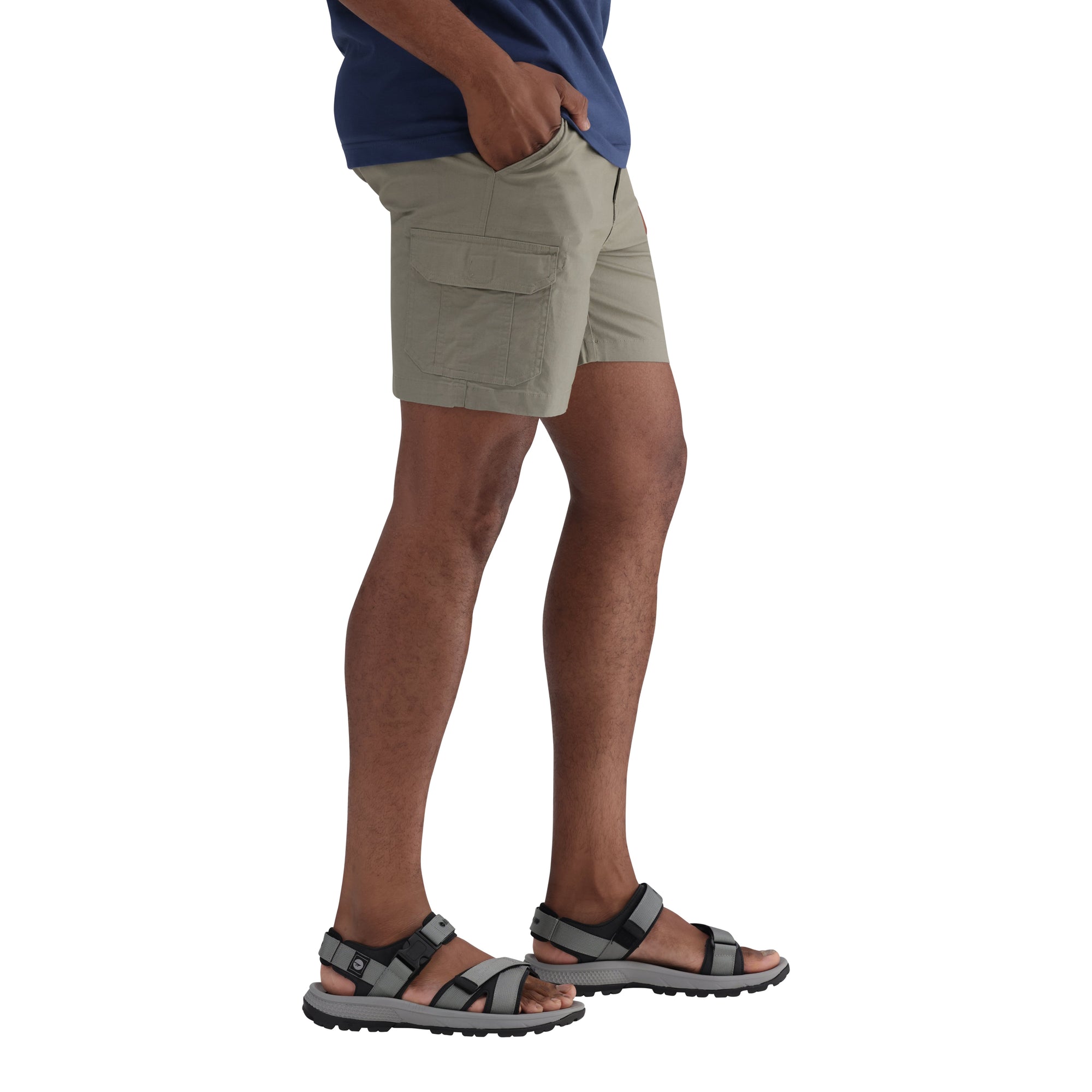 Hi-Tec Ranger Men's Durable Cotton Cargo Shorts: Ultimate Comfort & Storage