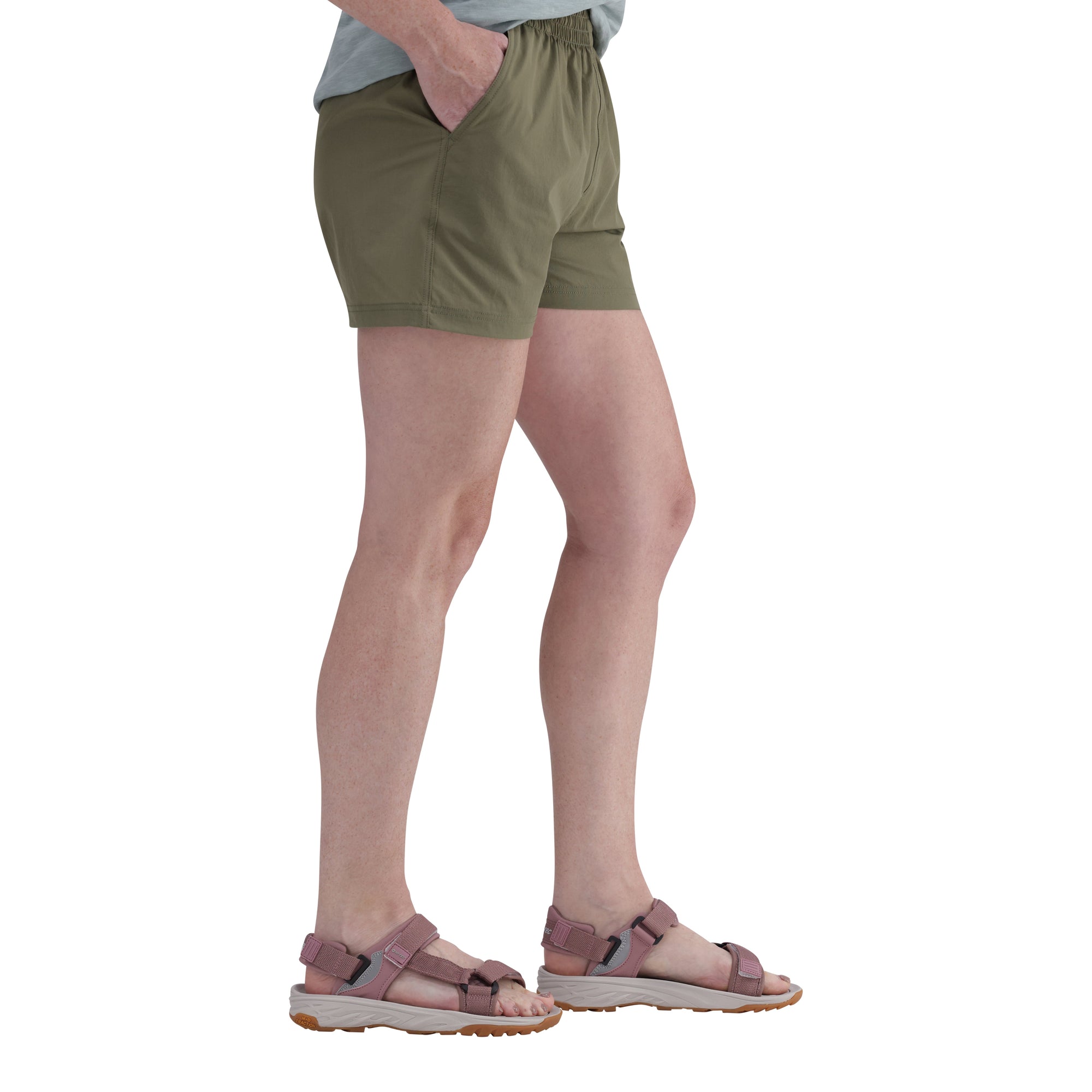 Hi-Tec Women's Outdoor Volley Shorts with Zip Pocket for Active Comfort