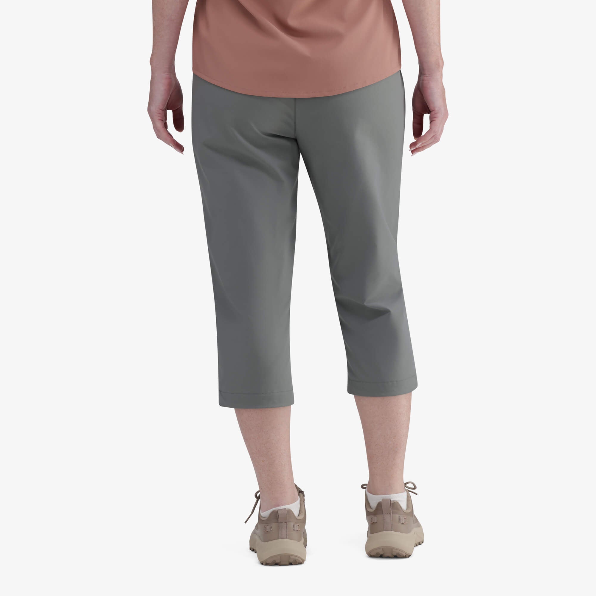 Women's Hi-Tec Sierra Quick-Dry Cropped Outdoor Pants for Hiking Adventures