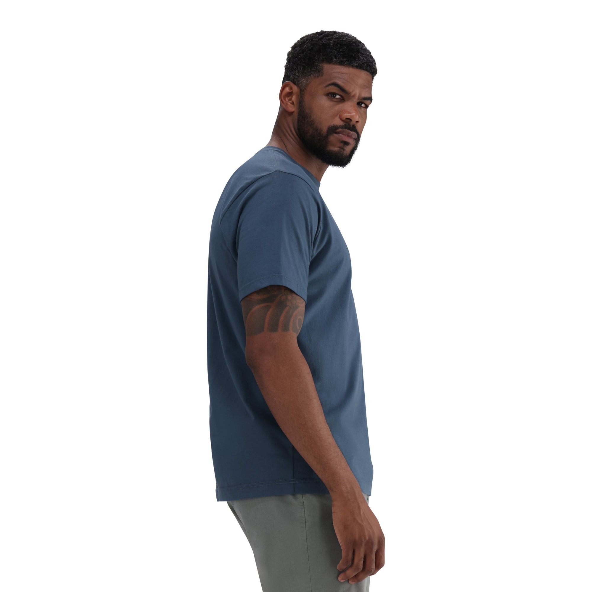 Hi-Tec Men's 100% Cotton Graphic Expedition T-Shirt for Comfort