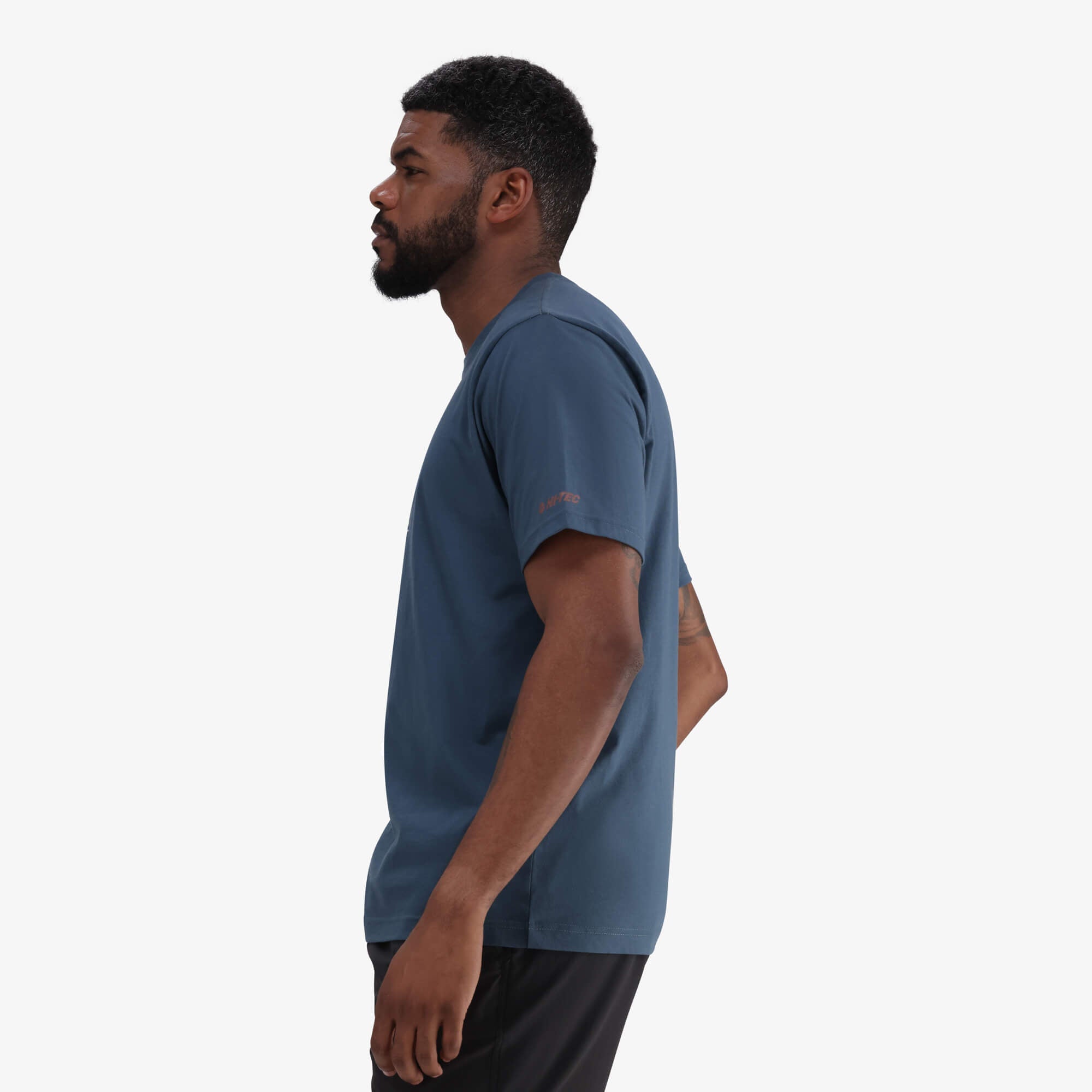 Hi-Tec Men's 100% Cotton Seeker Graphic Tee – Stargazer Comfortable Casual Style