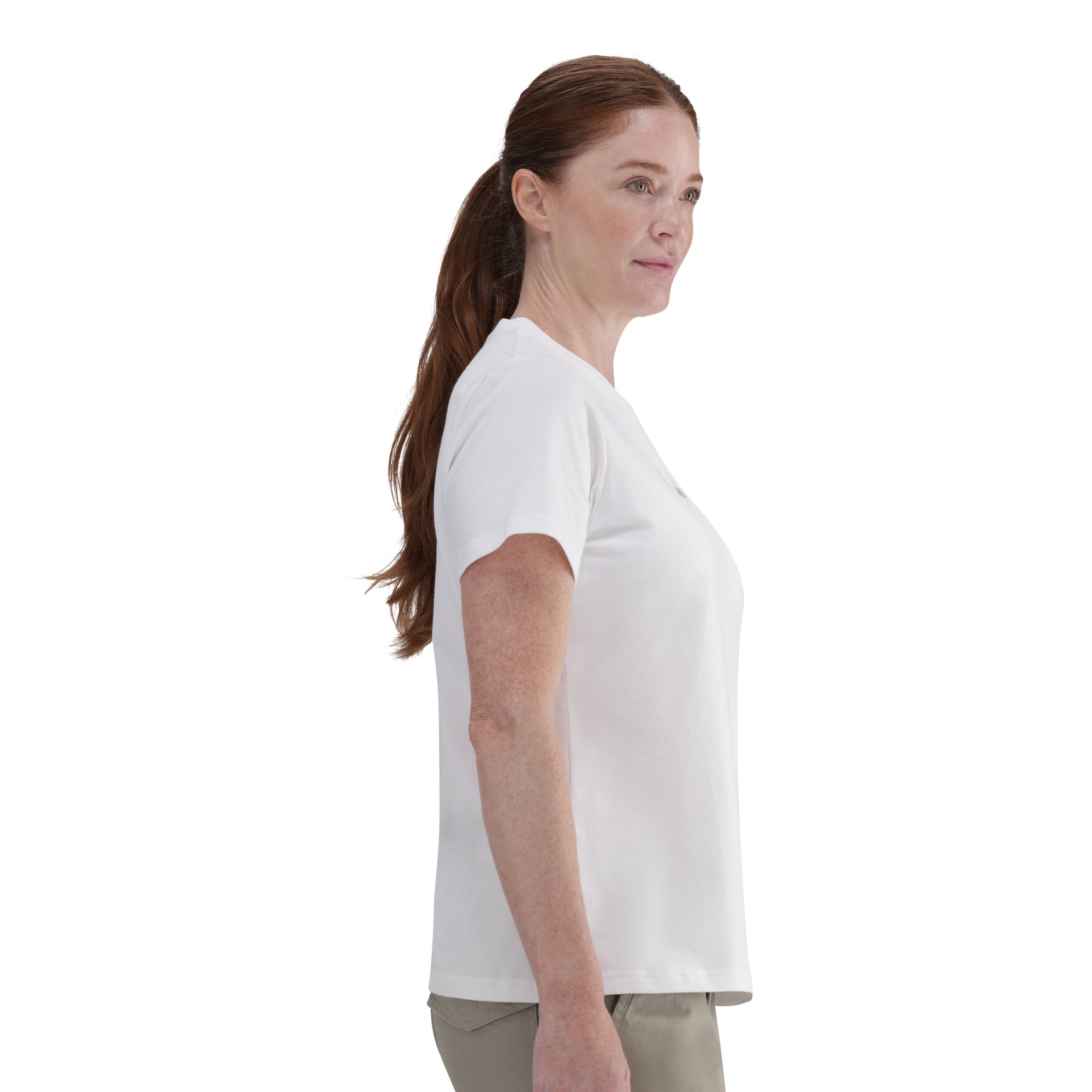 Hi-Tec Ladies' 100% Cotton Salt and Sand T-Shirt – Comfortable, Stylish, Stretchy