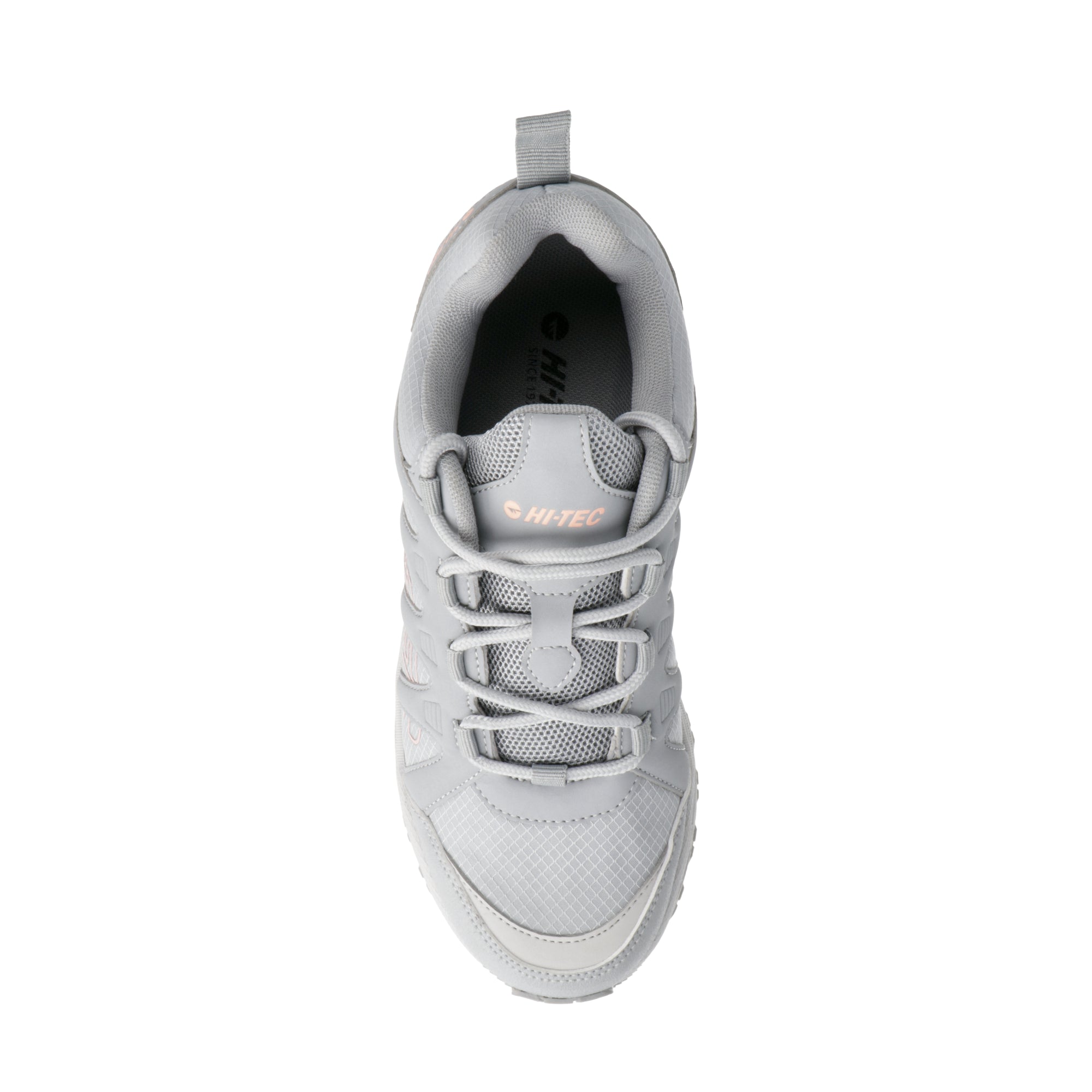 Hi-Tec Women's Warrior Ultimate Grey Breathable Mesh Active Walking Sneakers