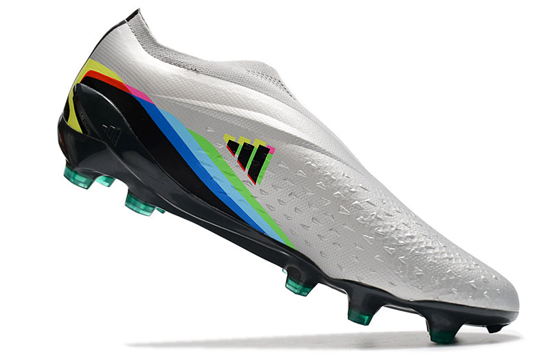 X SPEEDPORTAL+ FIRM GROUND - SILVER METALLIC