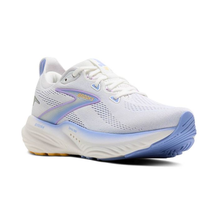 Brooks Glycerin 22 White/Blue Heron/Apricot