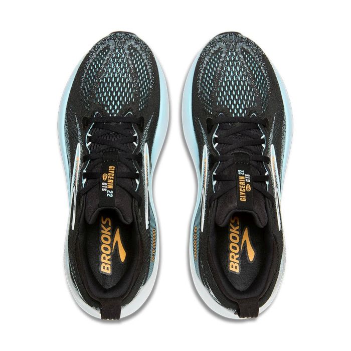 Brooks Glycerin GTS 22 Black/Atomizer/Blazing Orange