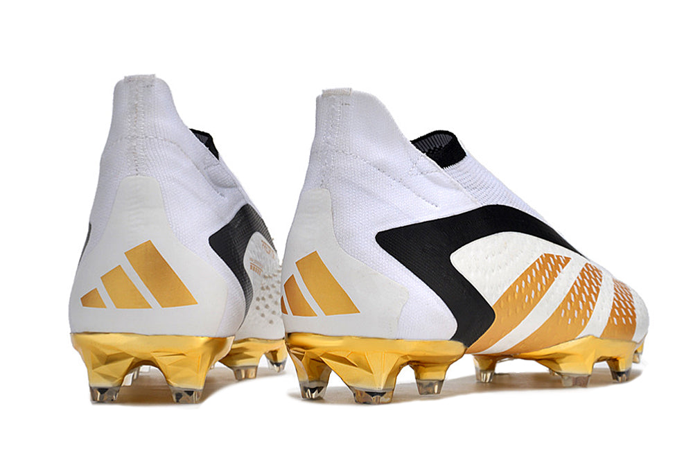 PREDATOR ACCURACY+ FIRM GROUND White/Gold/Black (Custom)