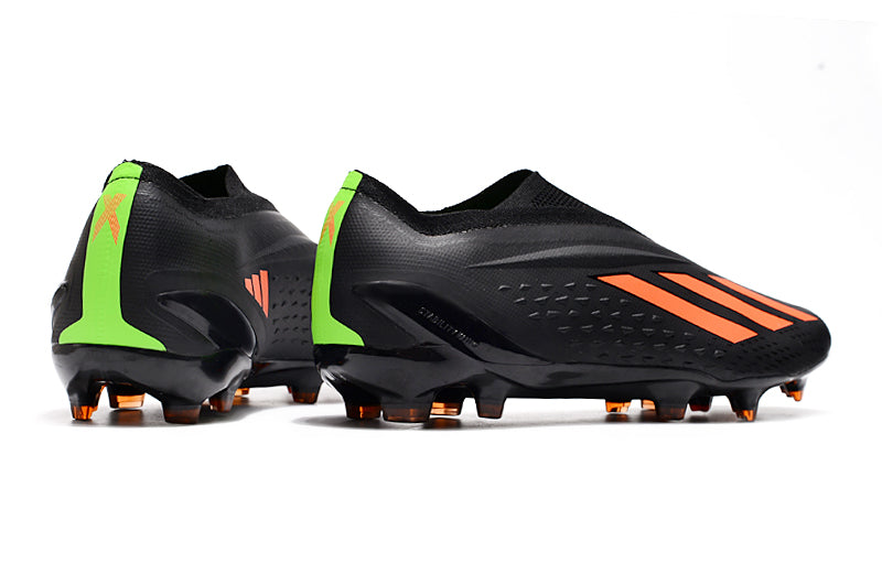 X SPEEDPORTAL+ FIRM GROUND - CORE BLACK/SOLAR RED