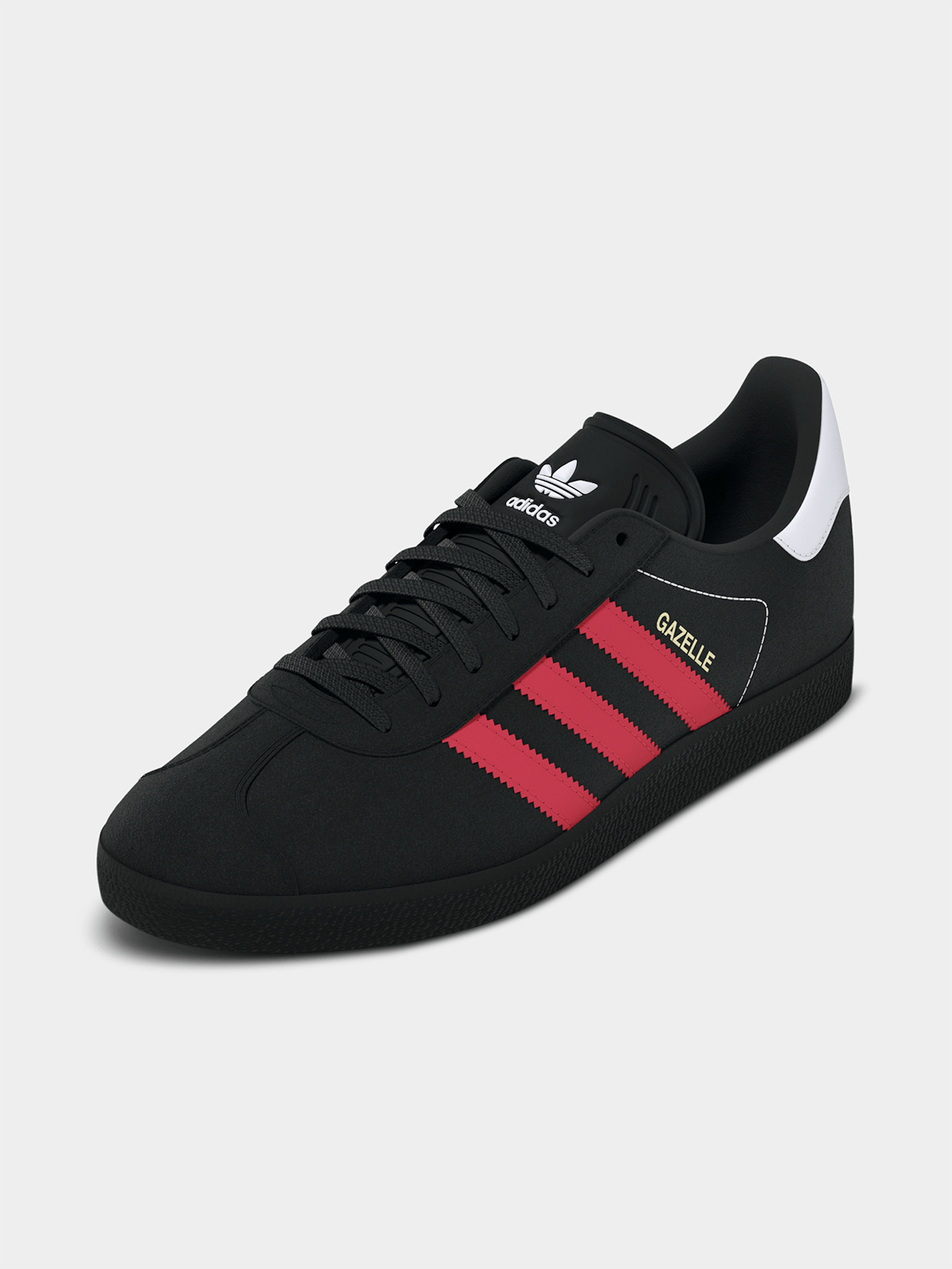 Adidas Orlando Pirates Gazelle Black/Red Men's Sneakers - Iconic Fan Style