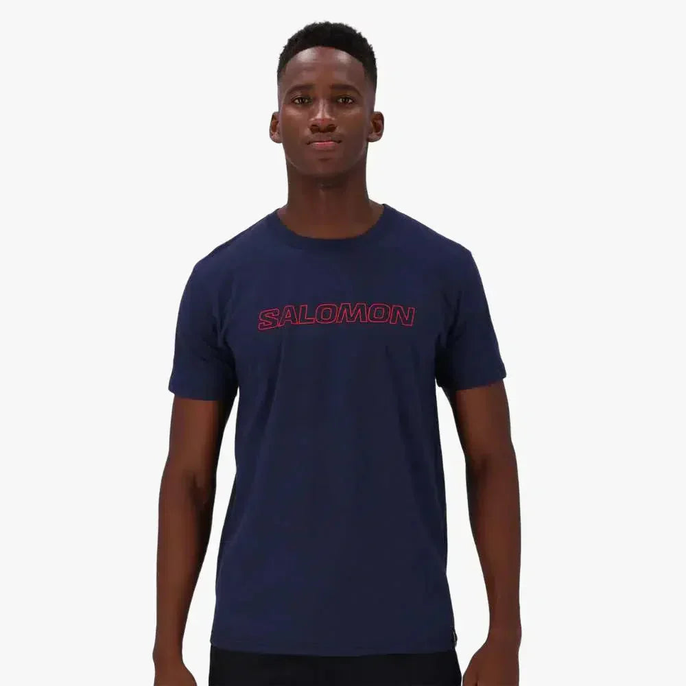 Salomon Baltoro Men's Regular Fit Short Sleeve Logo Graphic Performance T-Shirt