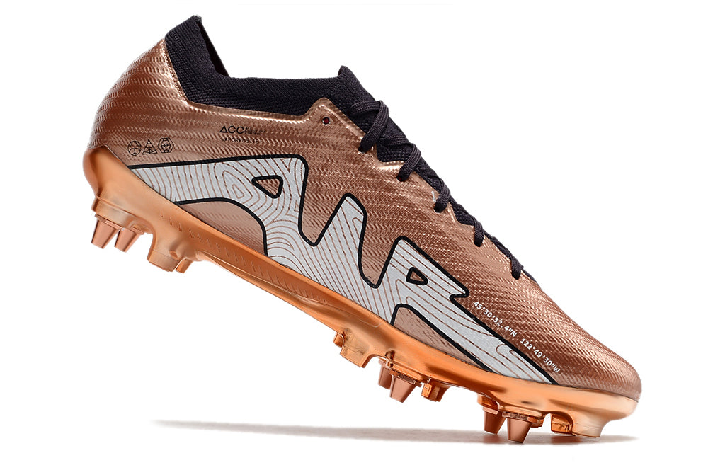 Air Zoom Mercurial Vapor 15 Elite FG Metalic Copper Metal Studs