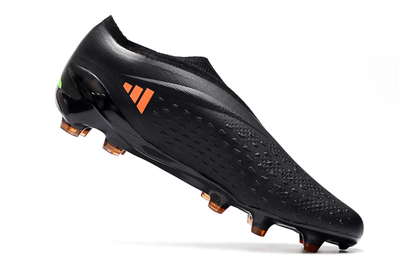 X SPEEDPORTAL+ FIRM GROUND - CORE BLACK/SOLAR RED