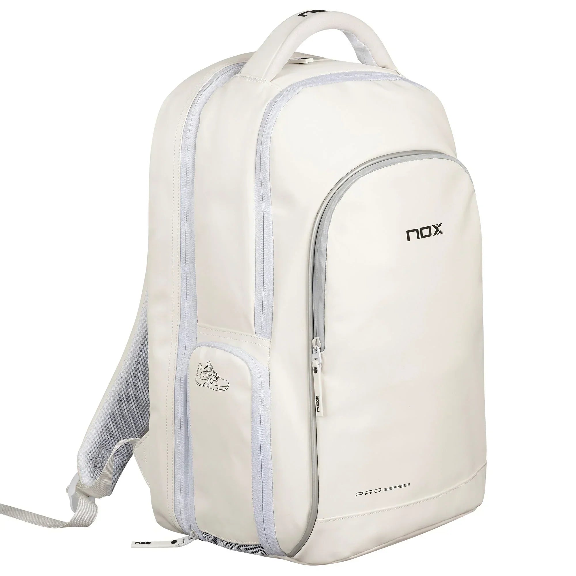 NOX Pro Series Backpack - White - Side Pouch