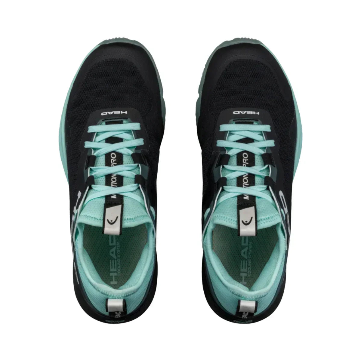 Head Motion Pro Women's Padel Shoes BKAQ - Top