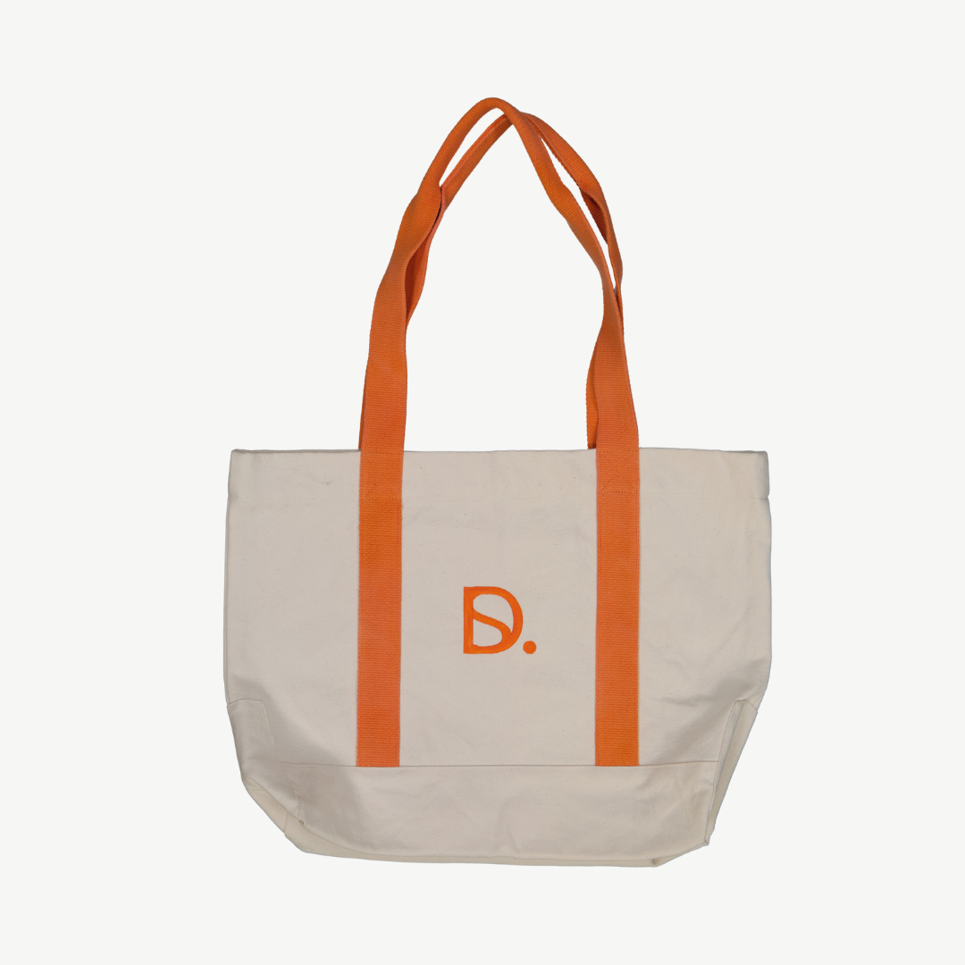 Yoga Tote Bags ~ Burnt Orange