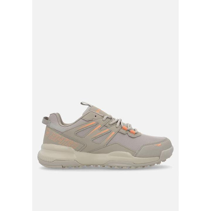 Hi-Tec Women's Tempest Breathable Mesh Comfort Sneakers - Taupe/Cork Stylish Everyday Footwear