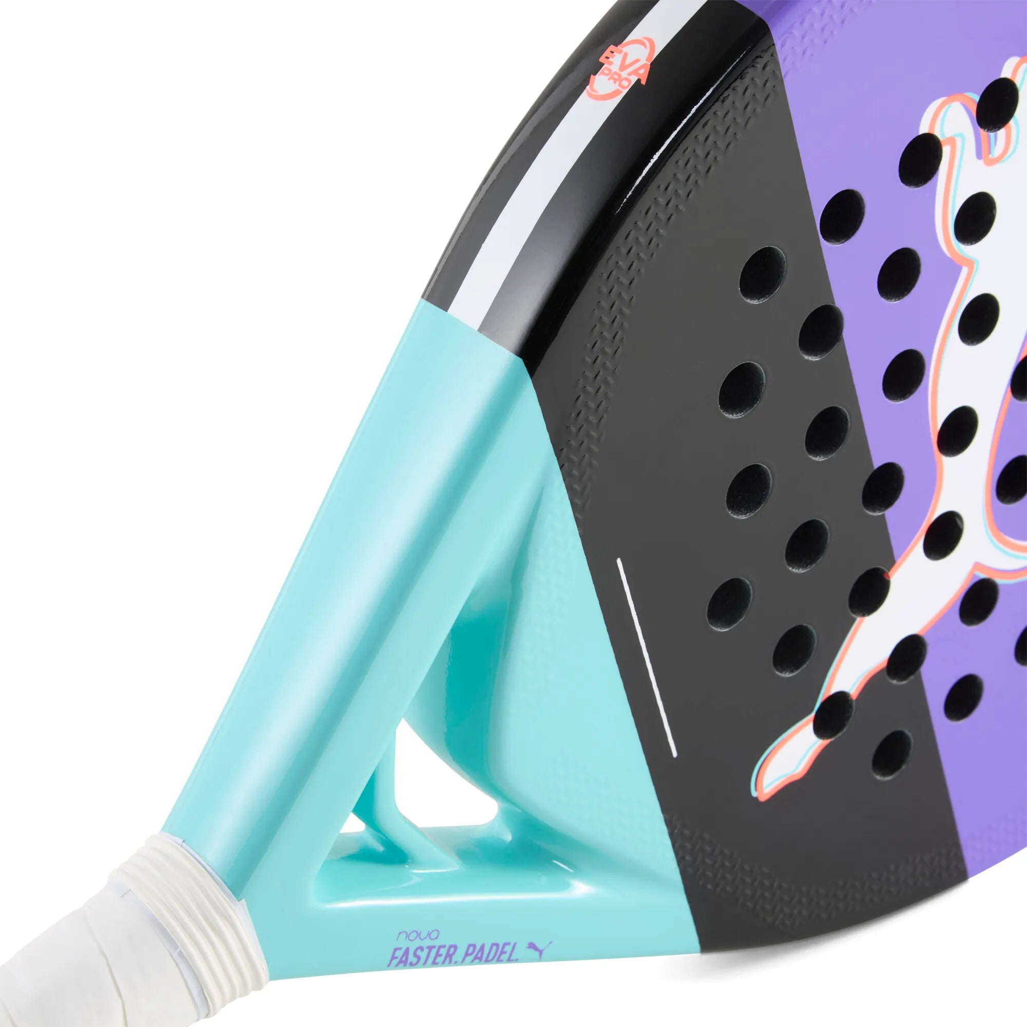 Puma Nova Padel Court Racket Purple Glimmer