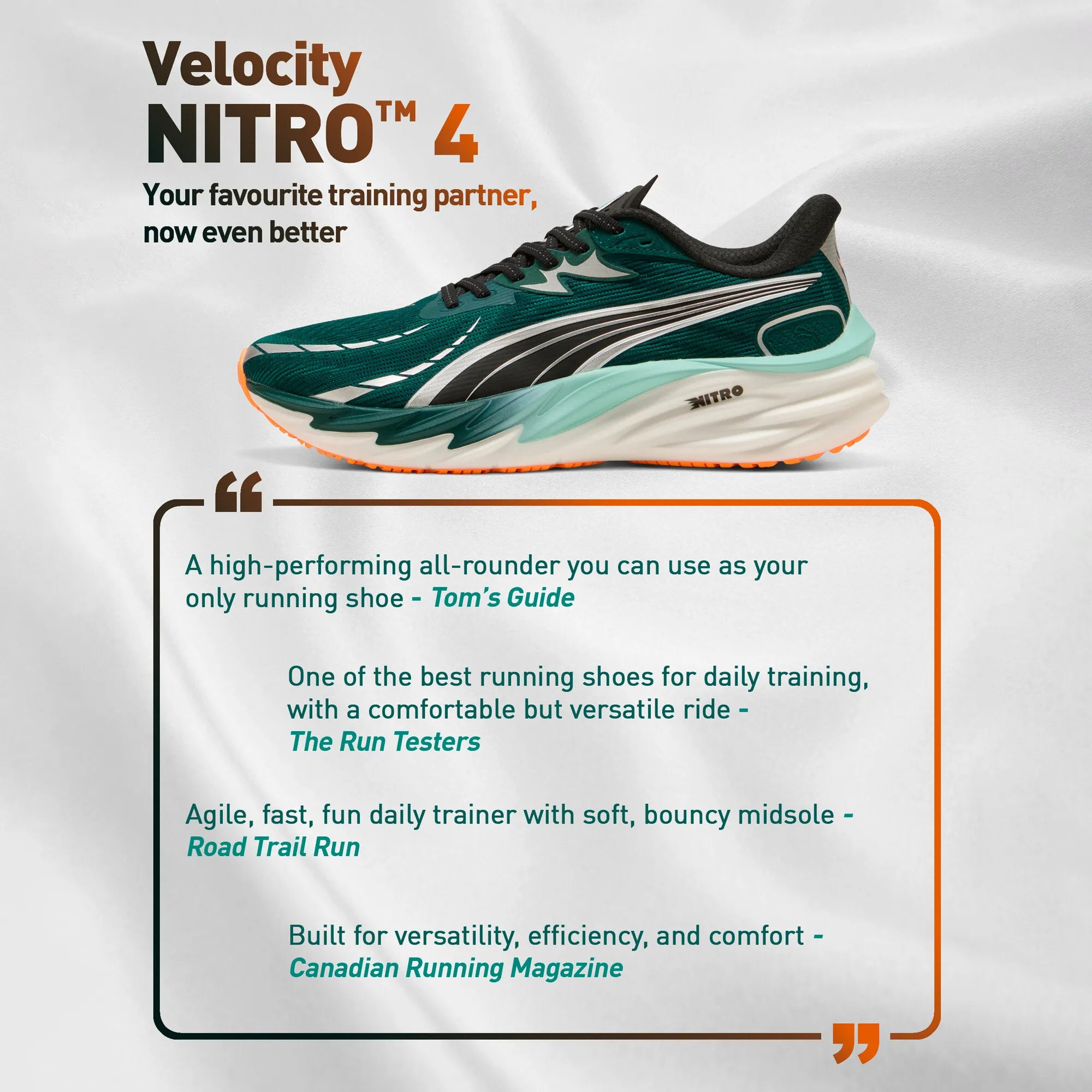 Puma Velocity NITRO™ 4 Green Terrain