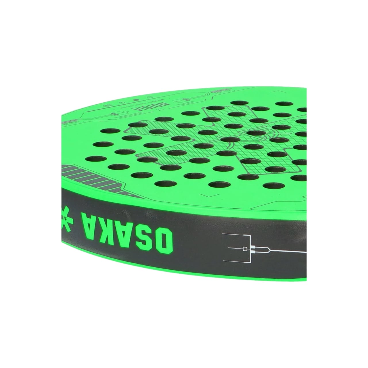 Osaka Vision Control Padel Racket-Face