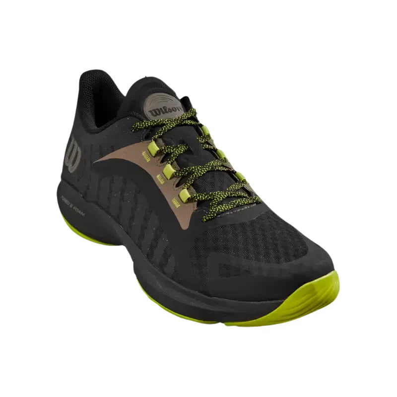 Wilson Hurakn Pro Padel Shoes - Black/Lime - Cover