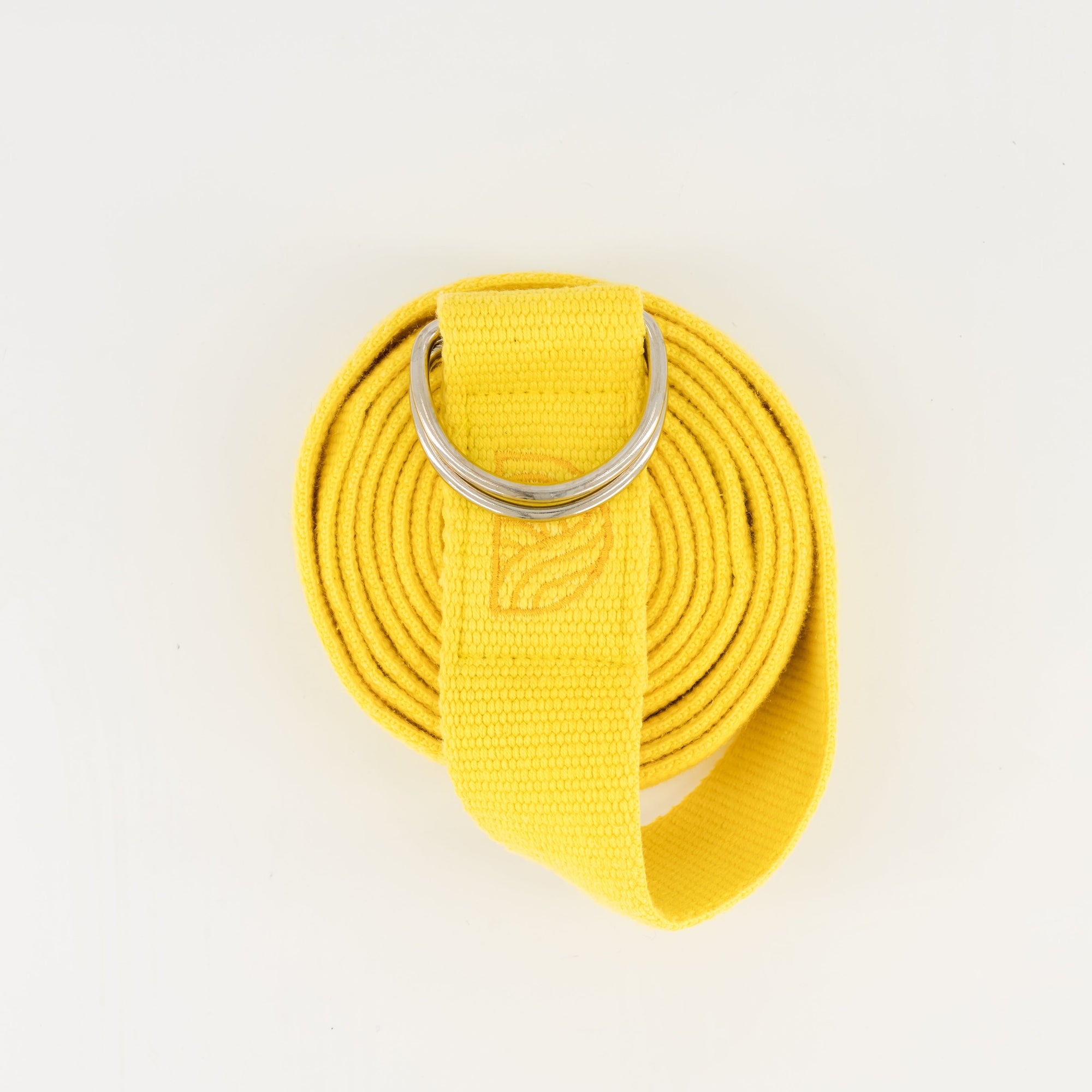 Yoga strap ~ Sunshine yellow